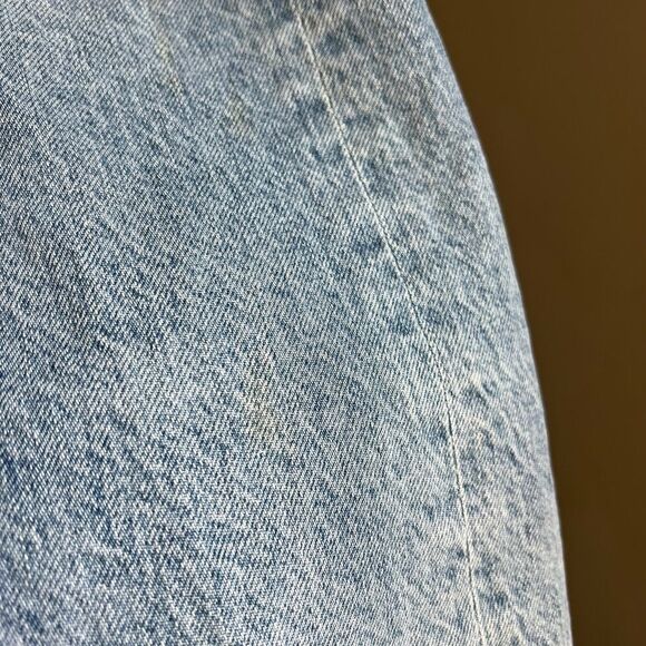 Agolde Jamie High Rise Classic Size 30 Blue Jeans 100% Organic Cotton Spectator - Picture 12 of 13